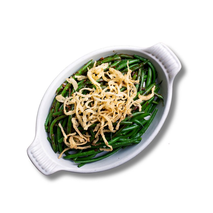 Garlic Parmesan Zucchini & French Beans