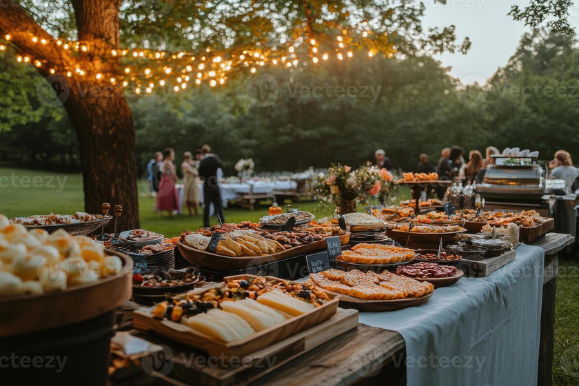 8-Course Stunning Wedding Buffet