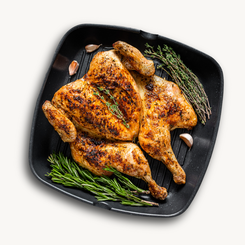 Hickory Wood-Smoked Chicken Spatchcock + Potato Rosti Bundle E