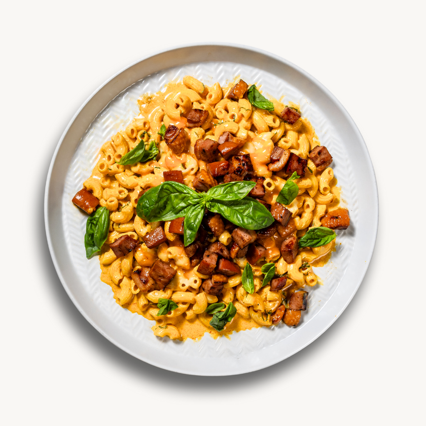 Smoked Duck Basil Mac & Cheese