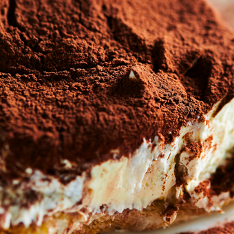 Homemade Deep Dish Tiramisu