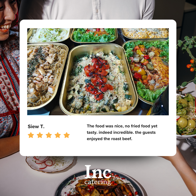 5-Course Abundance & Fortune Celebration (non-beef) - Incredible Catering