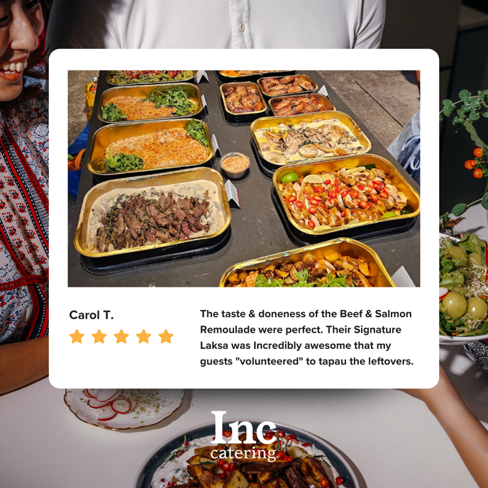 Incredible Signature Crab Dry Laksa - Incredible Catering