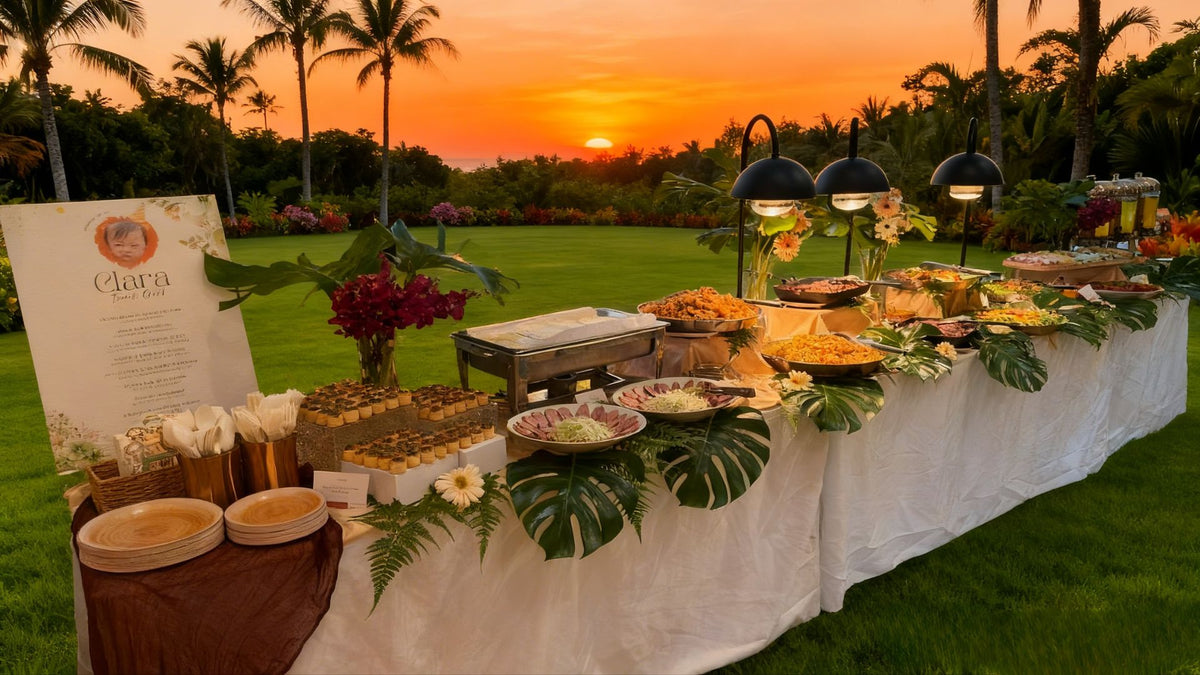 top 10 ideas for an awesome birthday catering – oyo... Birthdays - Full Setup – Incredible Catering