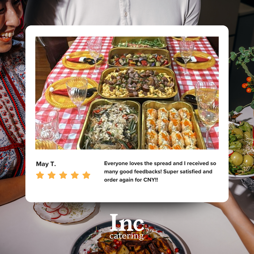 8-Course Joyful Lunar Celebration (non-beef) - Incredible Catering